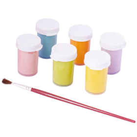 Témpera 6 Botes De 15 Ml Colores Pastel 2