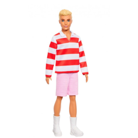 Ken Fashionista Polo Rayas De Mattel
