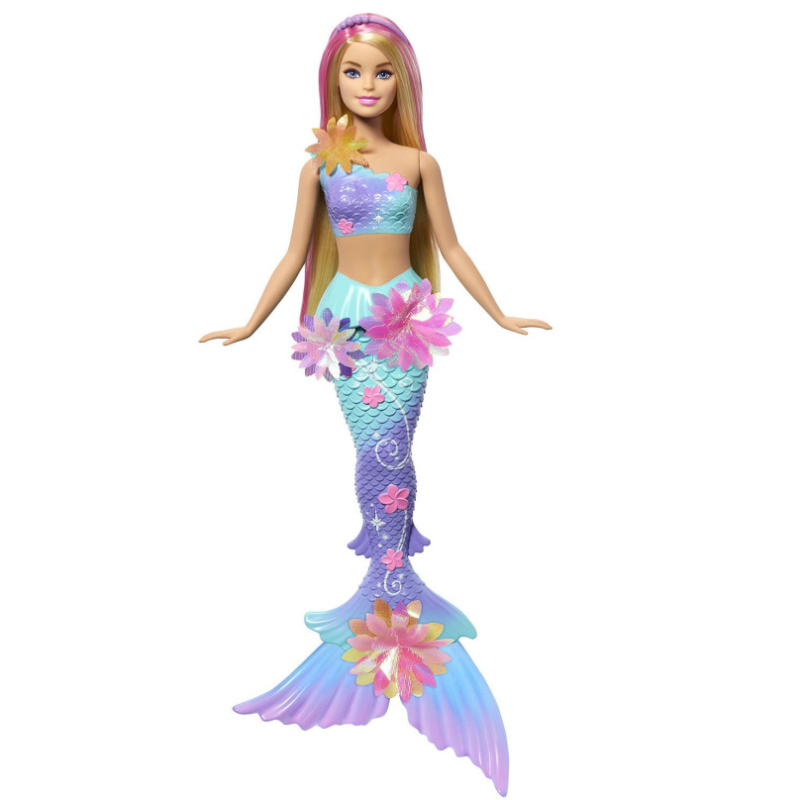 Barbie Sirena Mágica De Flores
