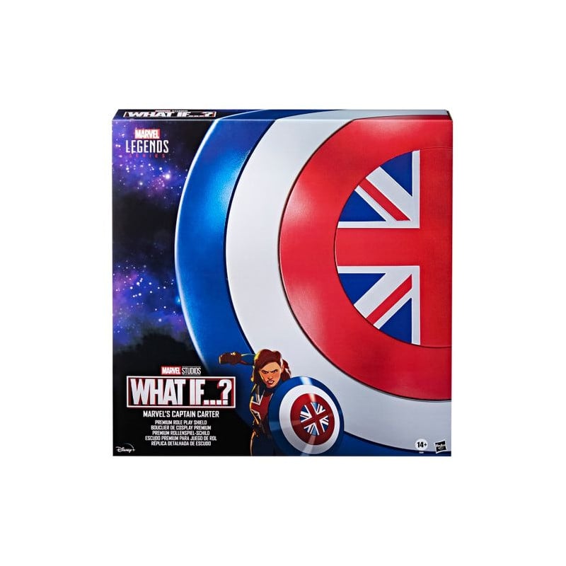 Avengers Legends Escudo Capitana Carter What If