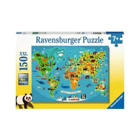 Puzzle Globo De Los Animales 150 Pcs Xxl