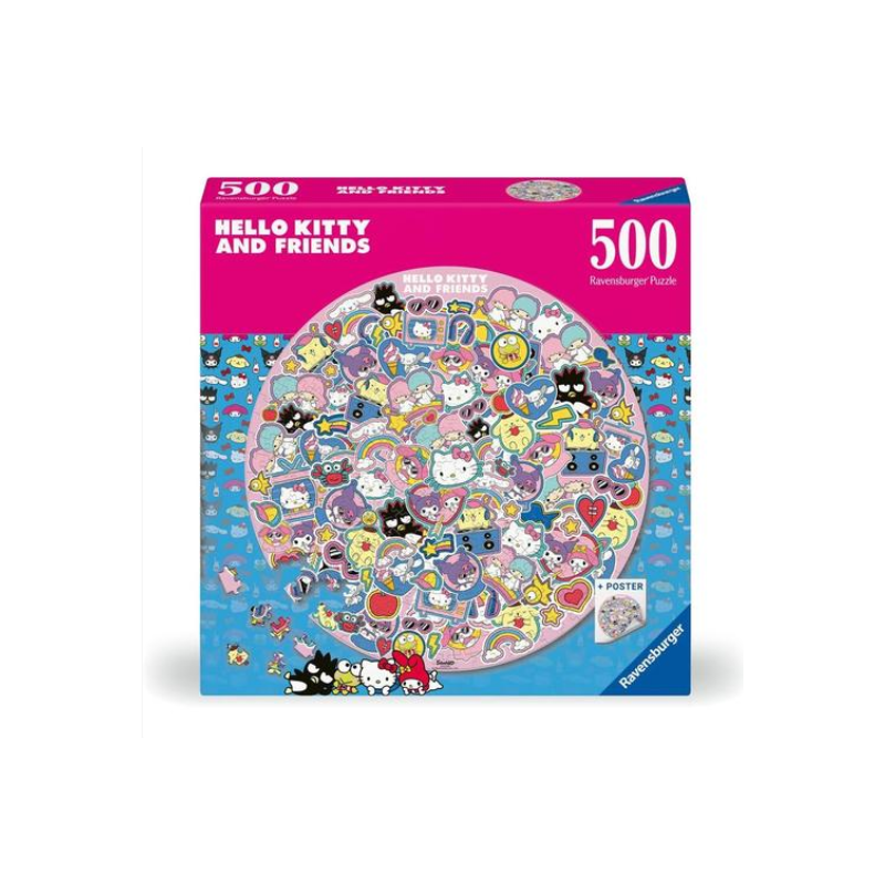 Puzzle Hello Kitty Circular 500 Pcs