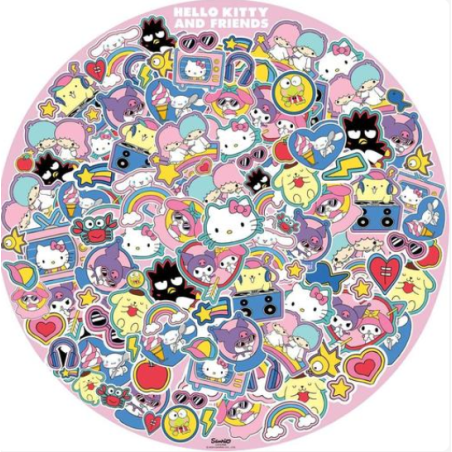 Puzzle Hello Kitty Circular 500 Pcs