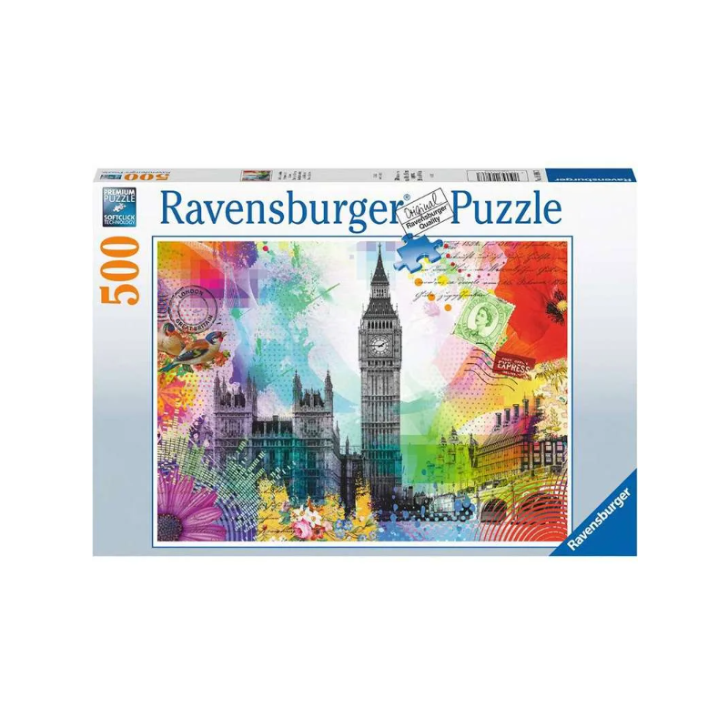 Puzzle Postal Londres 500 Pcs