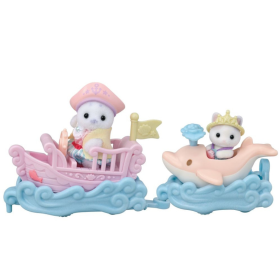 Sylvanian Families Creme Y Erin En Tren Y Avión De Sylvanian Families 2