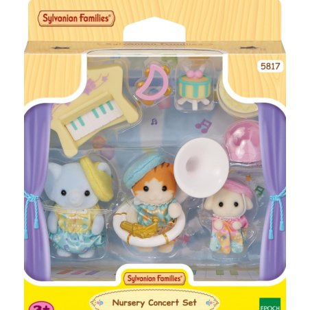 Sylvanian Families Concierto En La Guarderia De Sylvanian Families