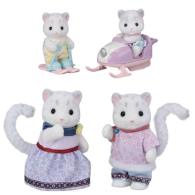 Sylvanian Families Familia Leopardo De Las Nieves De Sylvanian Families 2