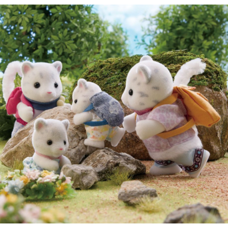Sylvanian Families Familia Leopardo De Las Nieves