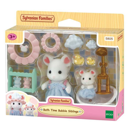 Sylvanian Families Set Baño De Burbujas De Sylvanian Families