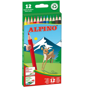 12 Lápices Alpino Wf De Vuelta Al Cole
