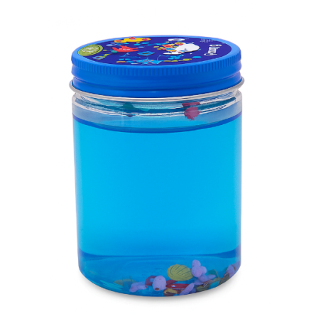 Slime Cristal Con Pececitos Colores Surtido
