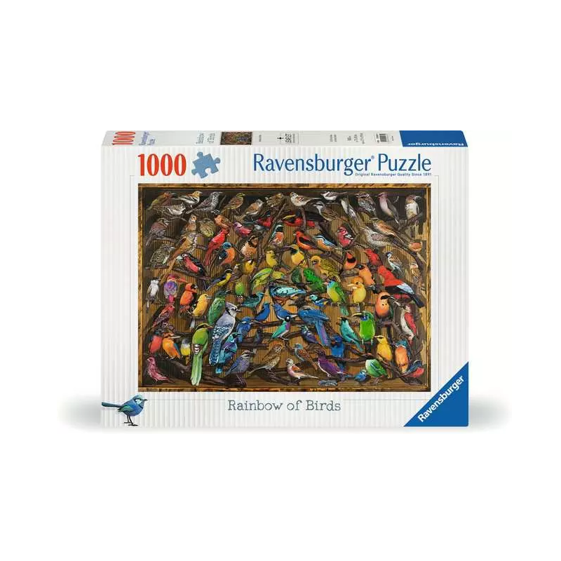 Puzzle Arcoiris De Pájaros 1000 Pcs