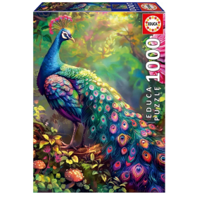 Puzzle Jardín Del Pavo Real 1000 Pcs