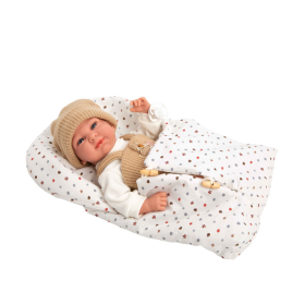 Muñeca Arias Elegance Cris Beige Con Saco De Dormir De Muñecas Arias 2