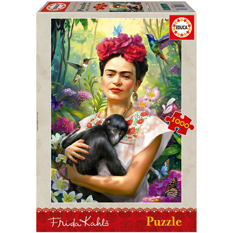 Puzzle Frida Kahlo 1000 Pzs De Educa