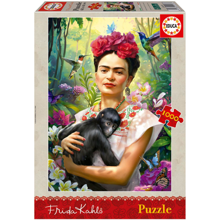 Puzzle Frida Kahlo 1000 Pzs De Educa