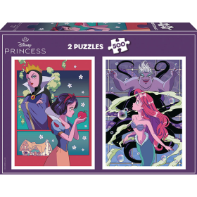 Puzzle Villanas Disney 2x500 Pzs De Educa