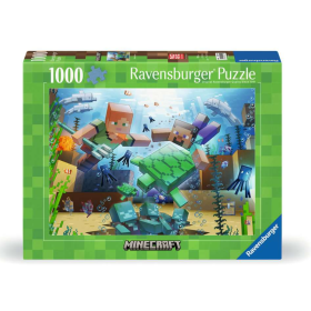 Puzzle Minecraft Mosaico 1000 Pzs De Ravensburger