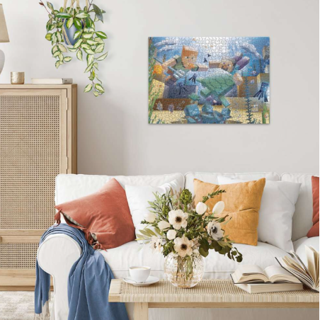 Puzzle Minecraft Mosaico 1000 Pzs