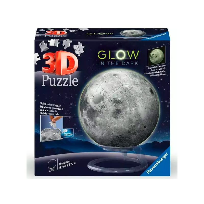 Puzzle 3D La Luna 72 Pzs De Ravensburger