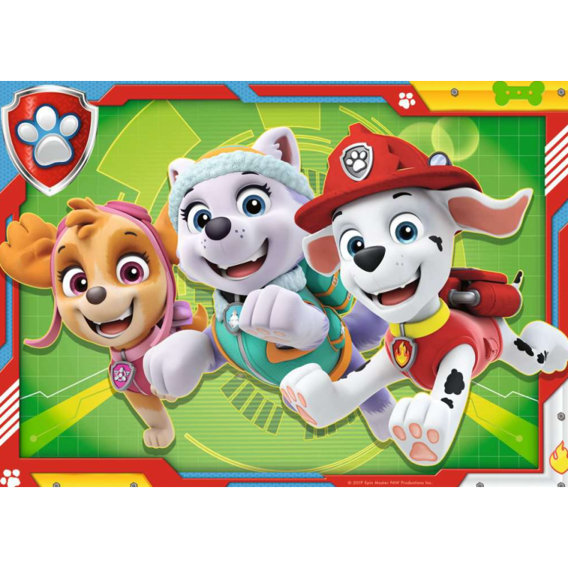 Puzzle Patrulla Canina 4x42 Pzs