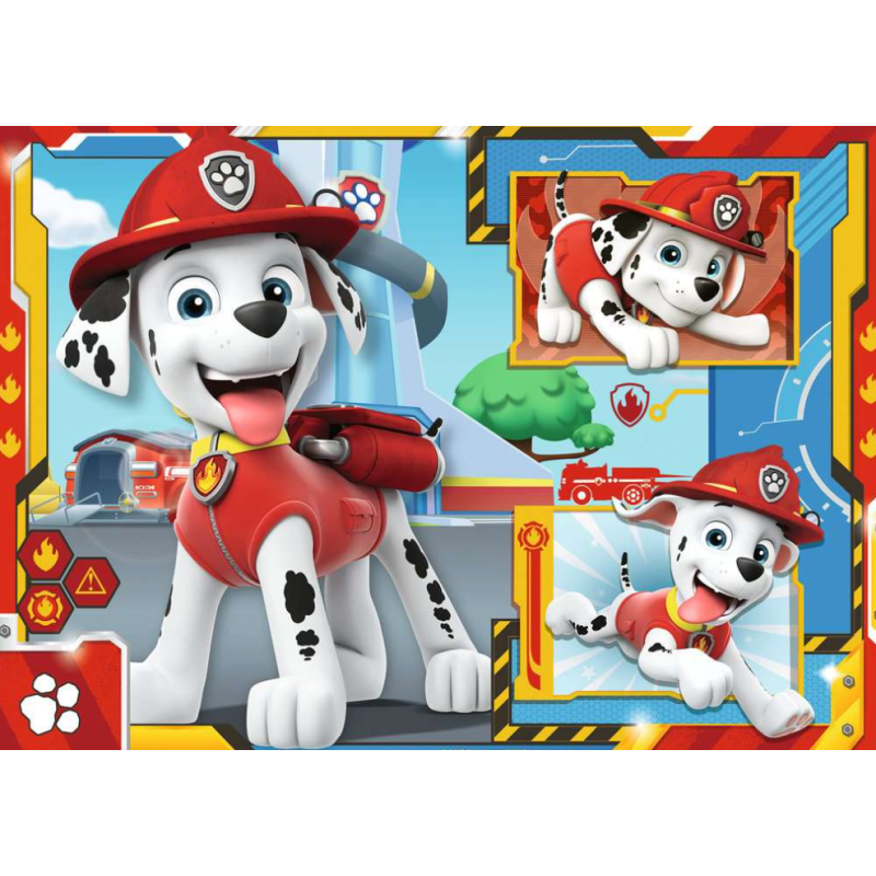 Puzzle Patrulla Canina 4x42 Pzs