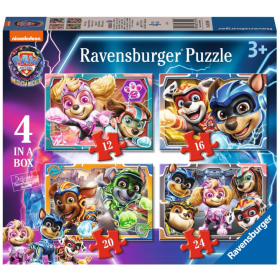 Puzzle Patrulla Canina Progresivo 12/16/20/24 Pzs De Ravensburger