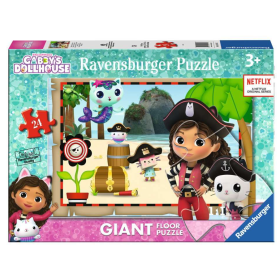 Puzzle Giant Floor La Casa De Muñecas De Gaby 24 Pzs De Ravensburger