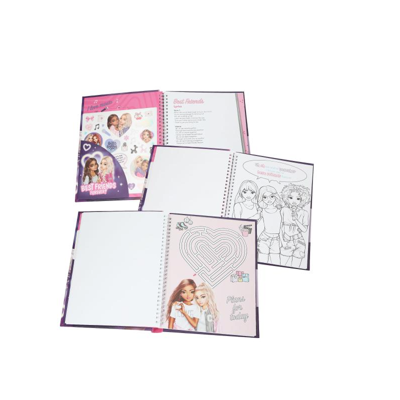 TOP Model Libro Para Colorear Con Led My BFF