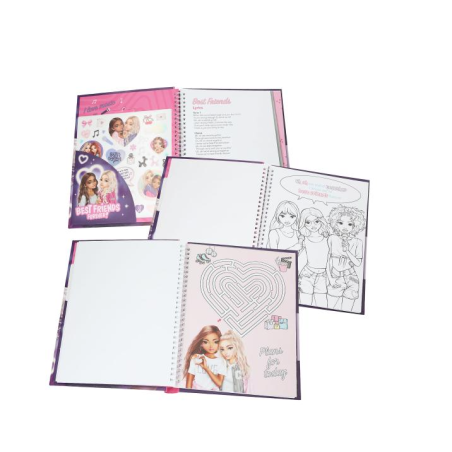 TOP Model Libro Para Colorear Con Led My BFF