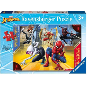 Puzzle Spiderman 35 Pzs De Ravensburger