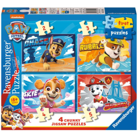 Mi Primer Puzzle Patrulla Canina 2/3/4/5 Pzs De Ravensburger