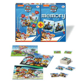 Patrulla Canina Memory + 3 Puzzles De Ravensburger 2