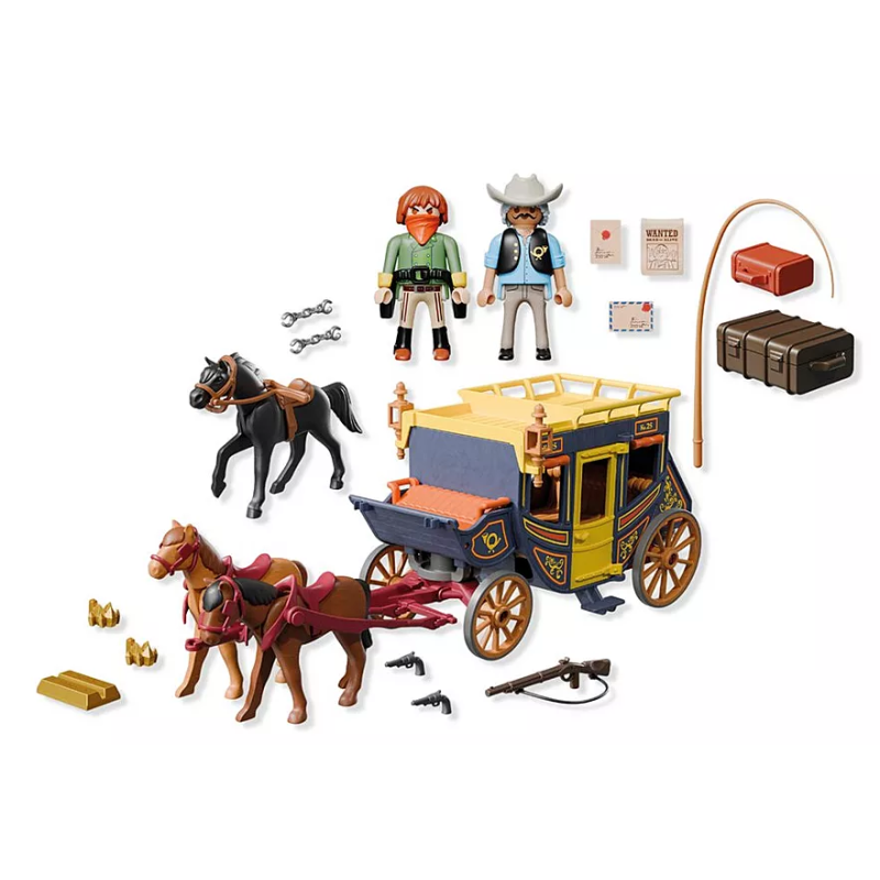 Playmobil Diligencia Del Salvaje Oeste