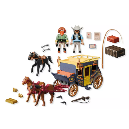 Playmobil Diligencia Del Salvaje Oeste
