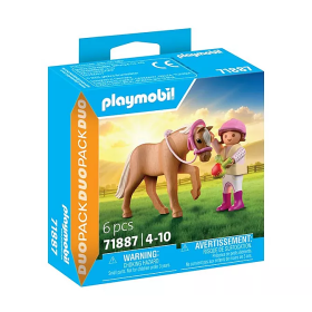 Playmobil Niña Con Poni De Playmobil