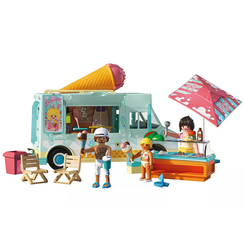Playmobil Camión De Helados Con Tienda De Surf