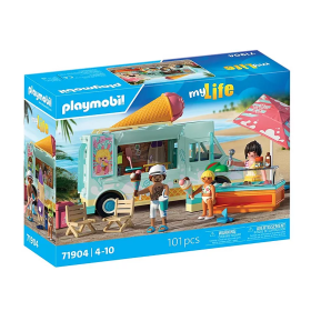 Playmobil Camión De Helados Con Tienda De Surf De Playmobil