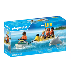 Playmobil Paseo En Bote Banana De Playmobil