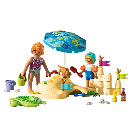 Playmobil Diversión Familiar En La Playa
