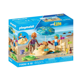 Playmobil Diversión Familiar En La Playa De Playmobil