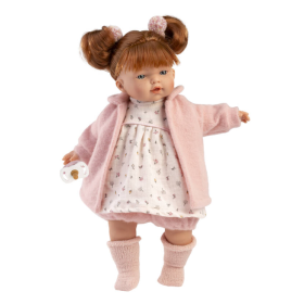 Muñeca Llorens Lea Llorona 33 Cm De Muñeca Llorens
