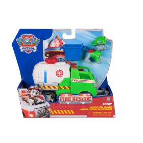 Coche Bomberos Rocky Patrulla Canina De Spin Master