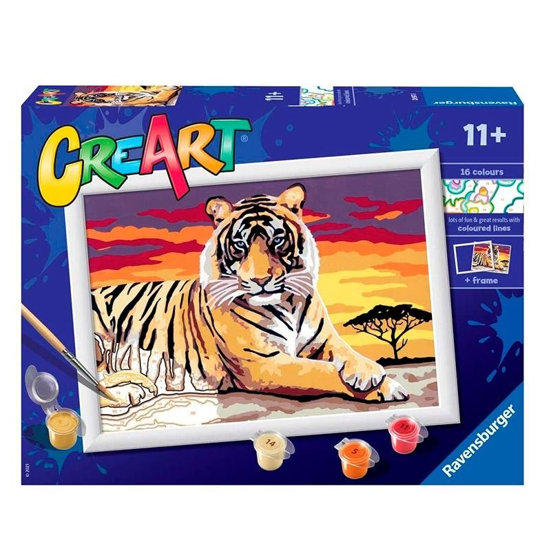Creart Serie D Tigre De Ravensburger
