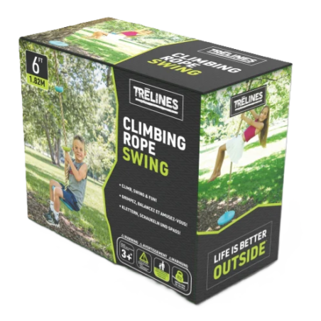 Columpio De Cuerda Y Escalada