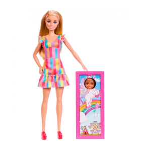 Barbie Y Chelsea Puesto De Maquillaje De Mattel 2