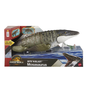 Jurassic World Mosasaurio Mordedor De Mattel