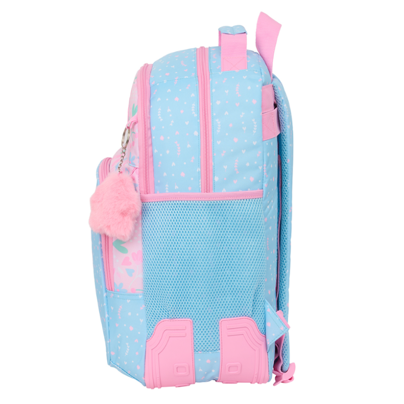 Mochila Escolar Doble Smile Adaptable