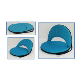 Silla Bajo Lona Foam Turquesa