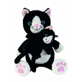 Marioneta Mamá Y Bebé Gatuno De Toynamics